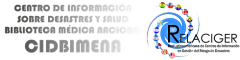 Centro de Información Sobre Desastres Y Salud